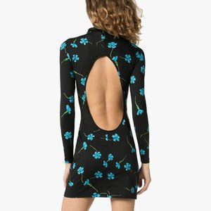 BNWOT Marcia Mireille Floral Mini Cocktail Party Dress